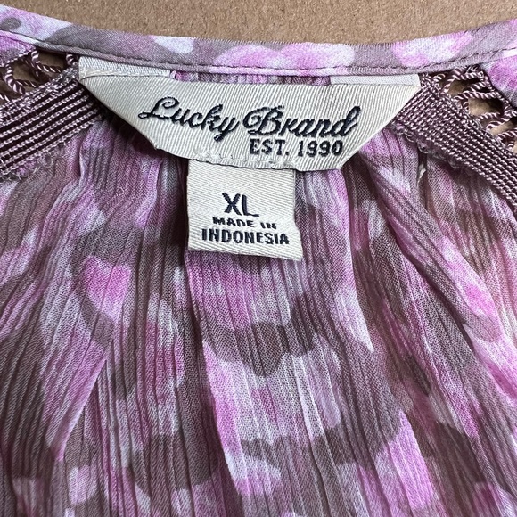 Gorgeous Ombre’ Lucky Brand sz XL - Picture 3 of 6